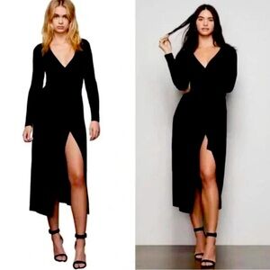 Good American Day to night wrap dress